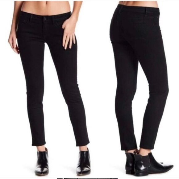 The Kooples | The Soft Denim Short Fit Skinny Jeans in Dark Navy - Picture 12 of 12